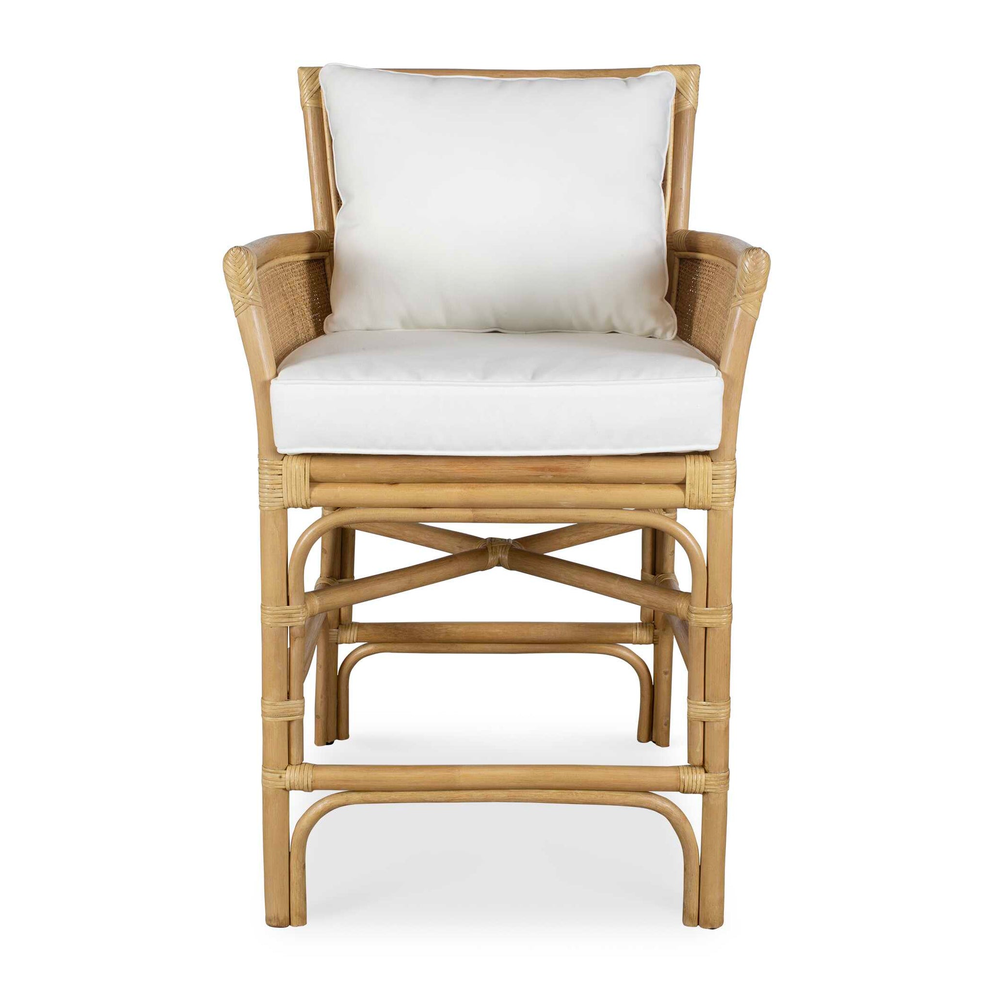 Uttermost Pacific Rattan Counter Stool