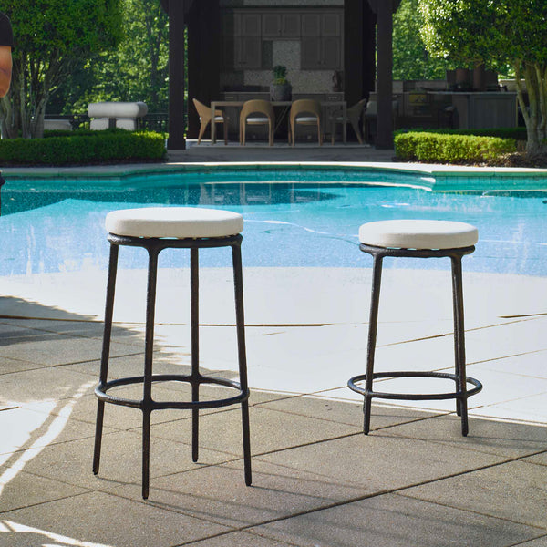 Uttermost Thayer Outdoor Counter Stool
