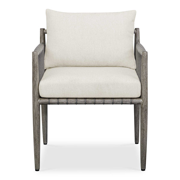 Uttermost Borneo White Outdoor Dining Chair