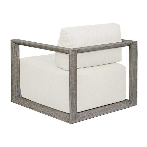 Uttermost Remsen Outdoor Gray Lounge Chair