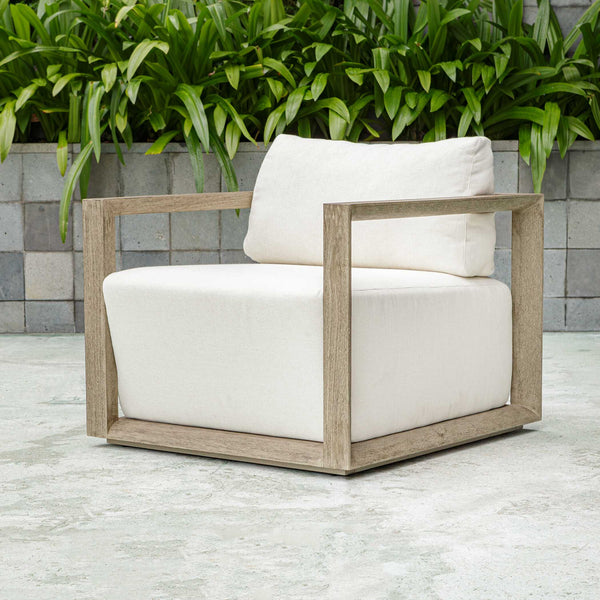 Uttermost Remsen Outdoor Gray Lounge Chair