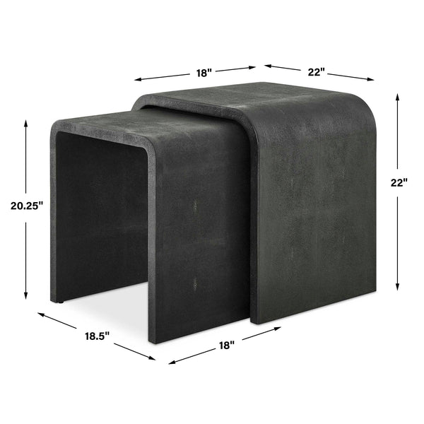 Uttermost Interpose Nesting Side Table Set/2