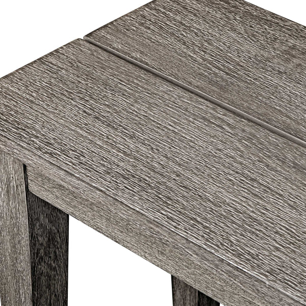 Uttermost Forsyth Dark Gray Outdoor Bench