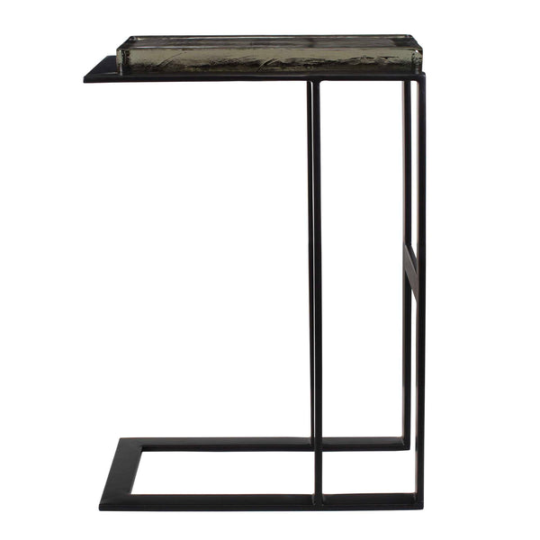 Uttermost Soma Black Accent Table