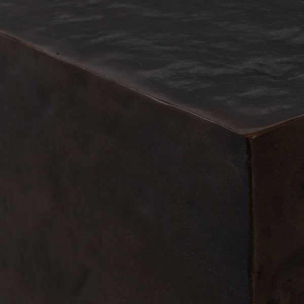 Uttermost Obra Bronze Outdoor Side Table