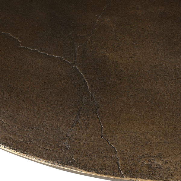 Uttermost Madrone Golden Dark Bronze Outdoor Dining Table