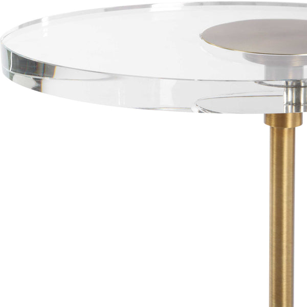 Uttermost Kaufman Crystal Accent Table