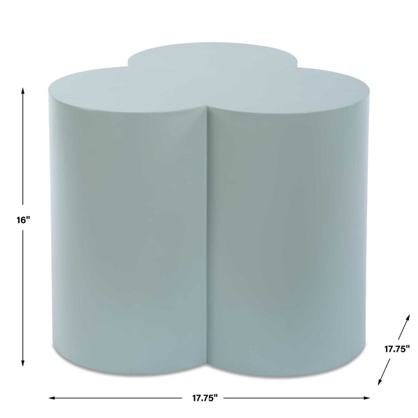 Uttermost Beven Outdoor Light Blue Accent Table