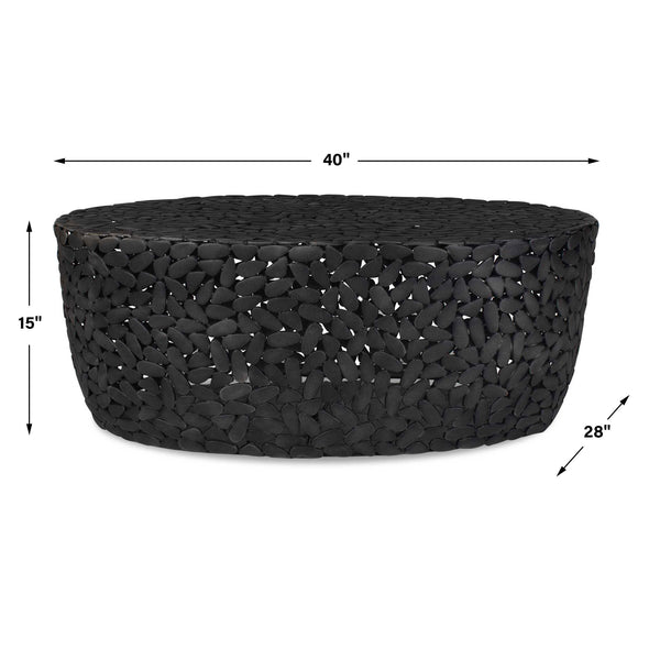 Uttermost Rivington Outdoor Pebble Coffee Table