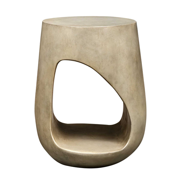 Uttermost Lithos Gray Outdoor Accent Table