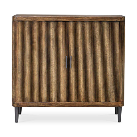 Uttermost Pinstripe Tambour 2 Door Cabinet