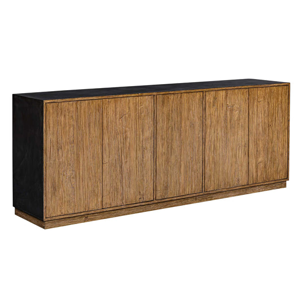 Uttermost Kelvin 5 Door Wood Media Console