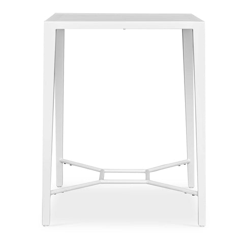 Uttermost Montellano White Outdoor Bar Table
