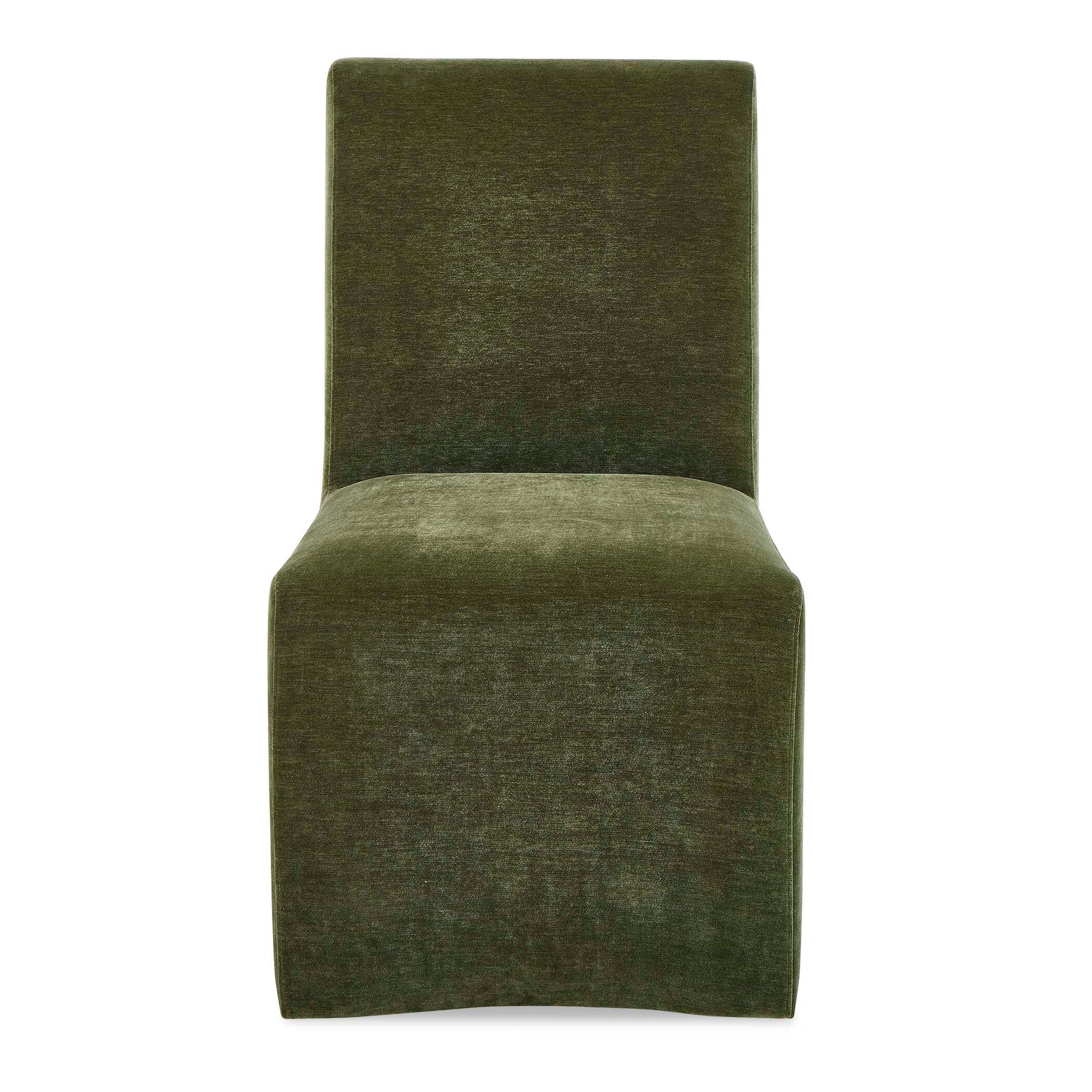 Uttermost Moro Armless Moss Dining Chair