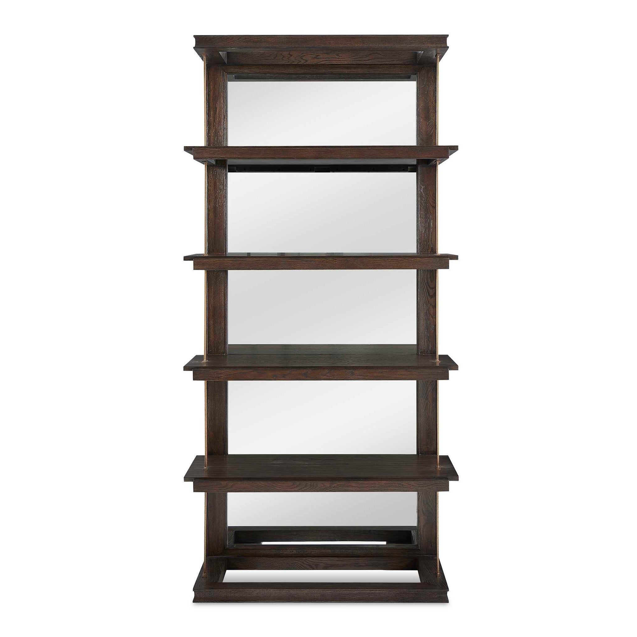 Uttermost Kai Dark Walnut Etagere