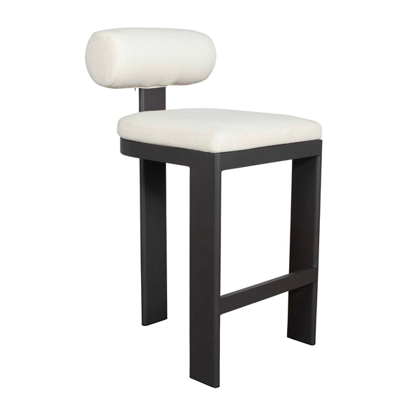 Uttermost Bolster Back Outdoor Bar Stool