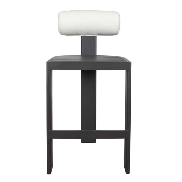 Uttermost Bolster Back Outdoor Bar Stool