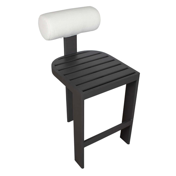 Uttermost Bolster Back Outdoor Bar Stool