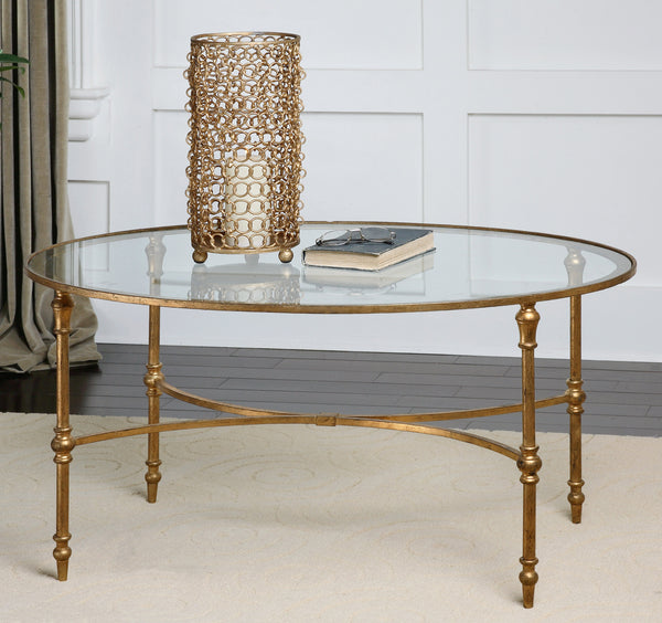 Uttermost Vitya Glass Coffee Table