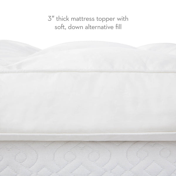 3 Inch Down Alternative Mattress Topper