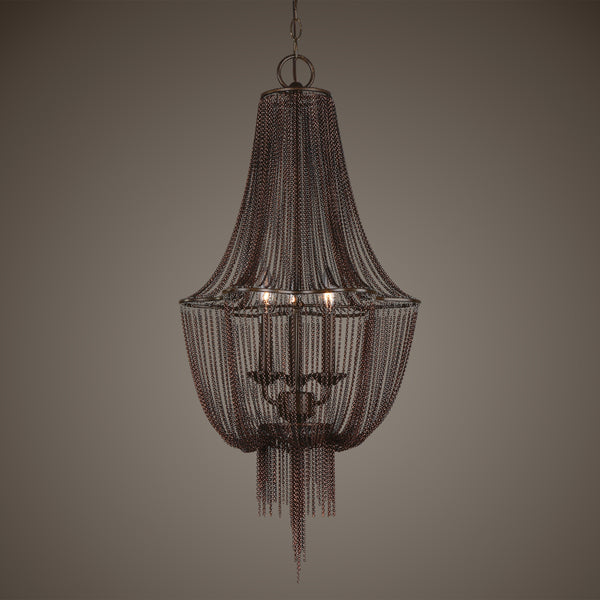 Uttermost Lezzeno 3 Chandelier