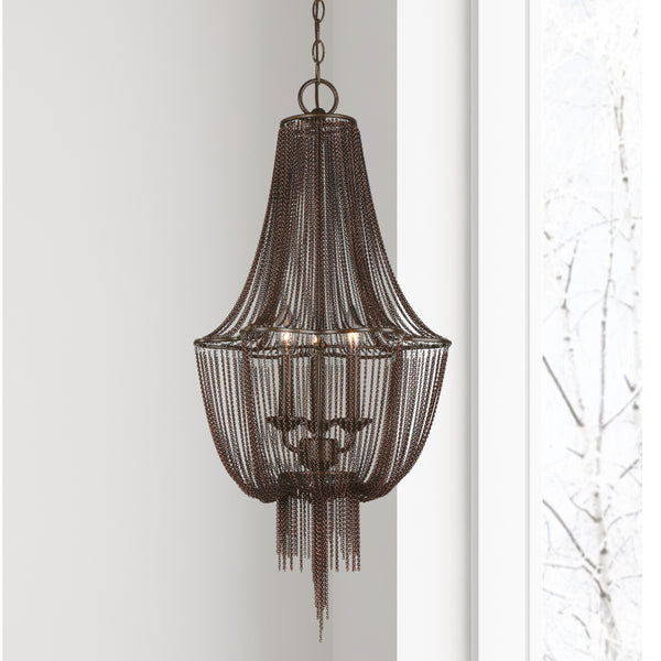 Uttermost Lezzeno 3 Chandelier