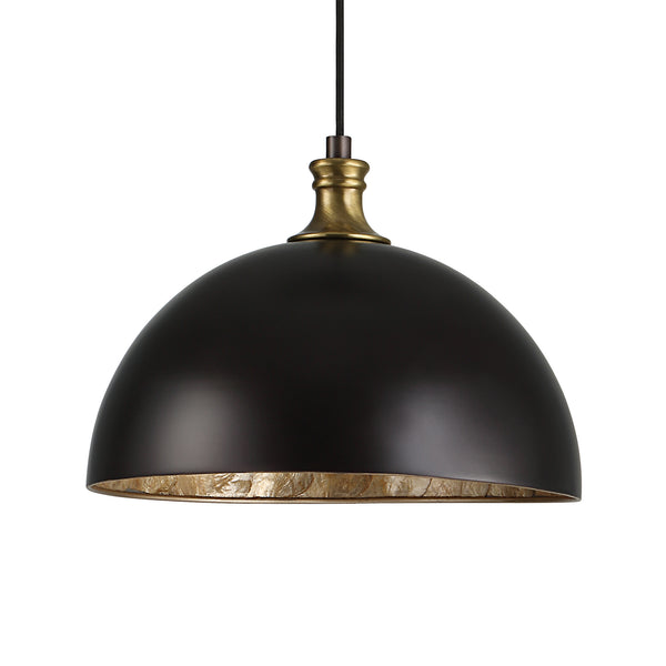 Uttermost Placuna 1 Light Bronze Pendant