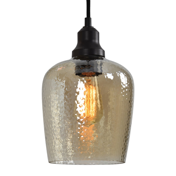 Uttermost Aarush 5 Light Glass Cluster Pendant