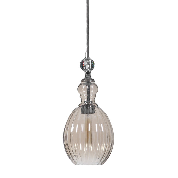 Uttermost GiGi 1 Light Glass Mini Pendant