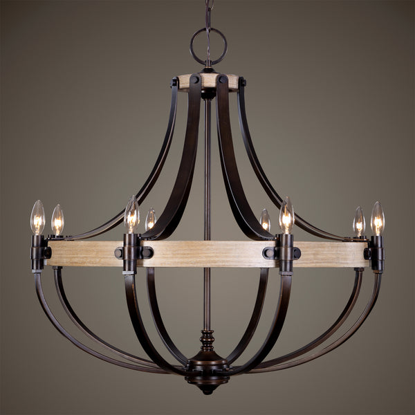 Uttermost Dubois 8 Light Chandelier