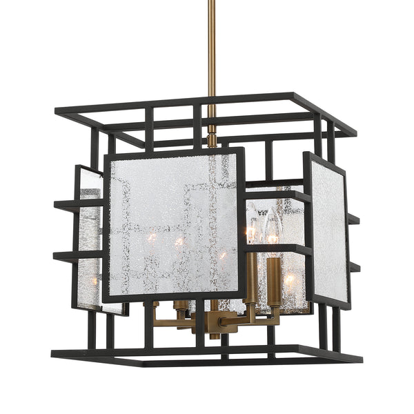 Uttermost Holmes 4 Light Geometric Pendant