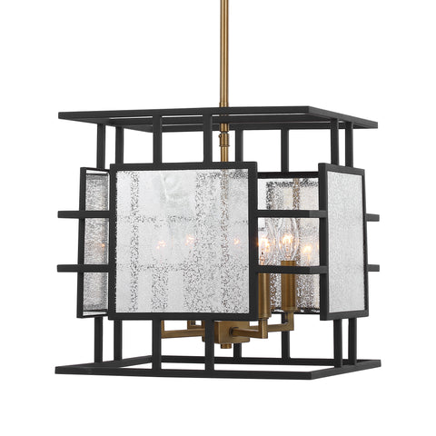 Uttermost Holmes 4 Light Geometric Pendant