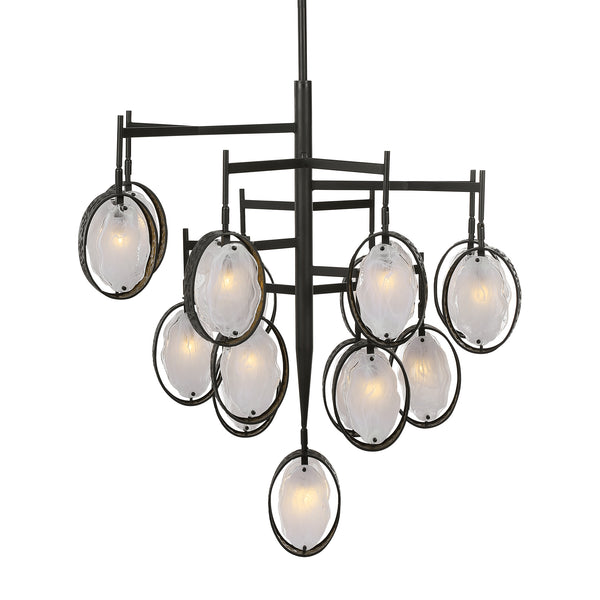 Uttermost Maxin 15 Light Large Bronze Chandelier