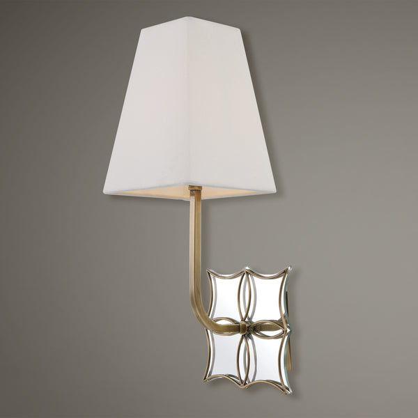 Uttermost Theodora Brass 1 Light Sconce