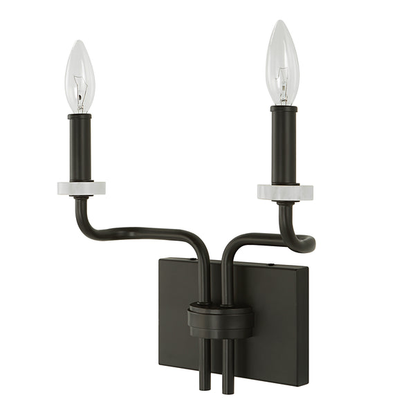 Uttermost Ebony Elegance 2 Light Sconce