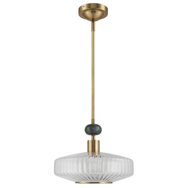 Uttermost Giovane Antique Brass 1 Light Pendant