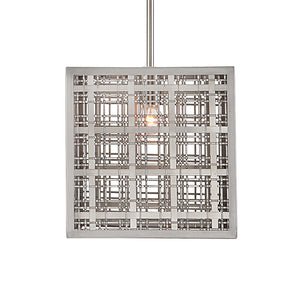 Uttermost Pendleton 1 Light Nickel Pendant