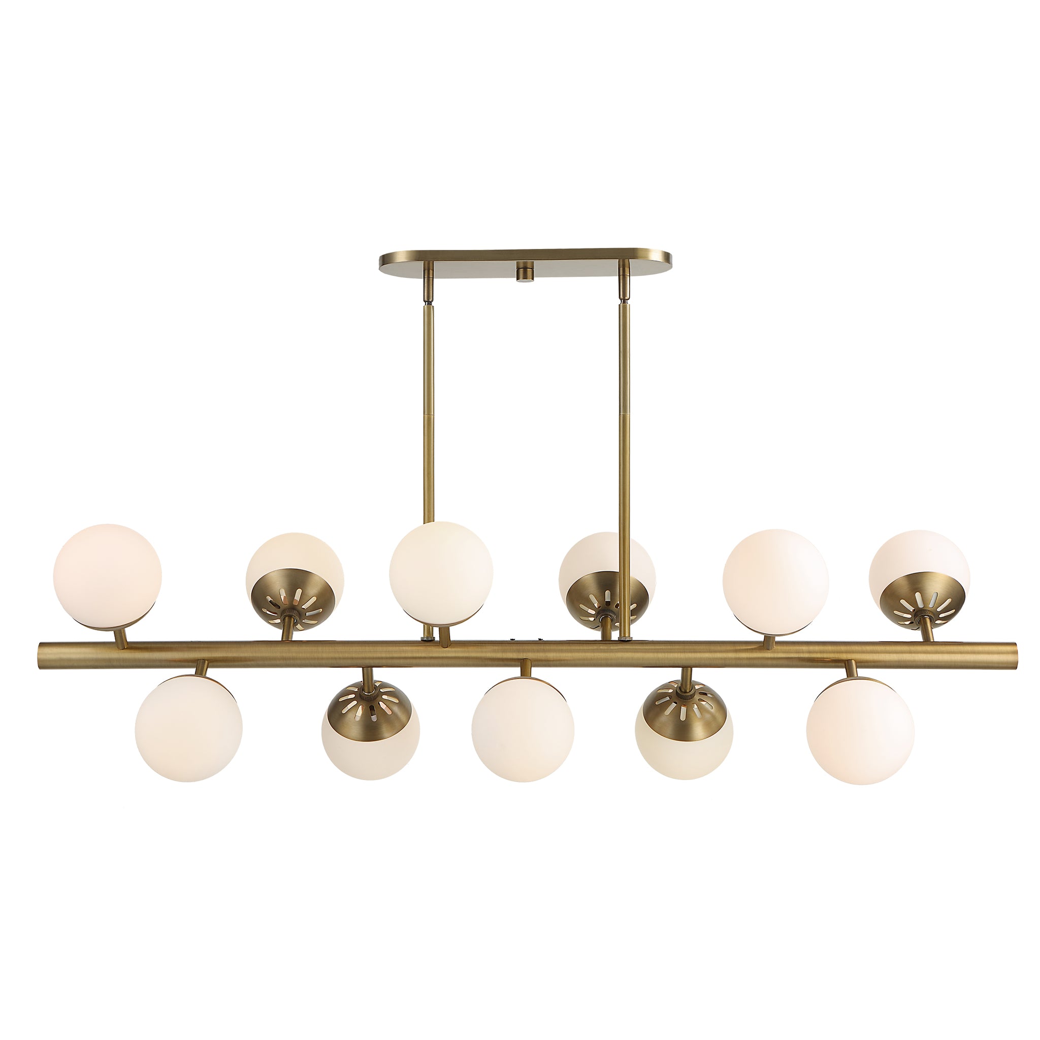 Uttermost Droplet 11 Light Linear Chandelier