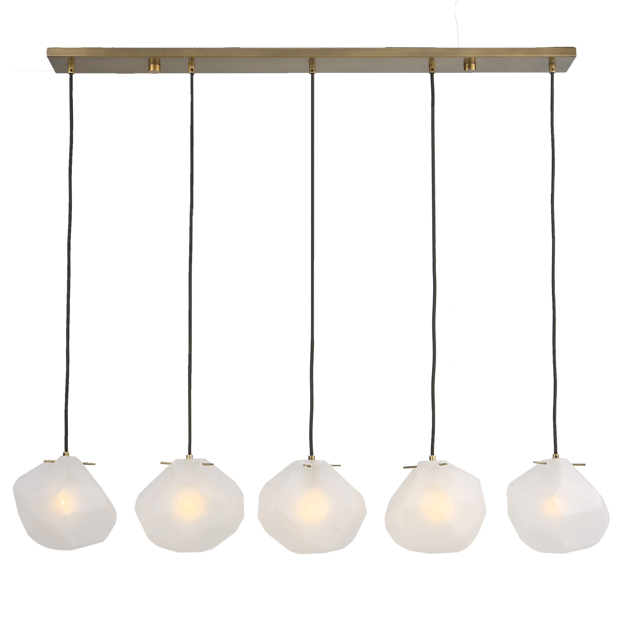 Uttermost Geodesic 5 Light Linear Pendant