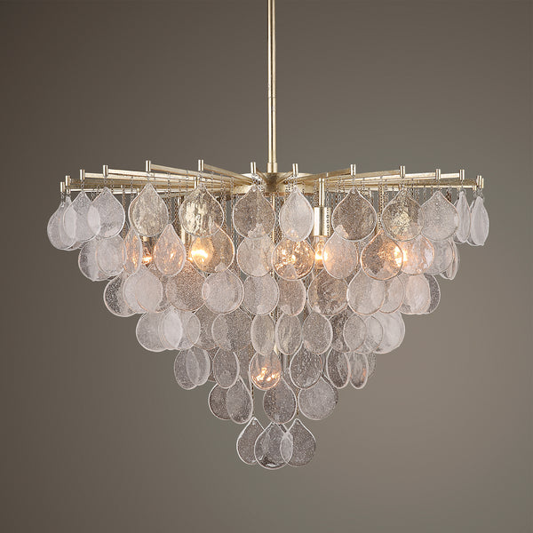 Uttermost Goccia 8 Light Tear Drop Glass Pendant