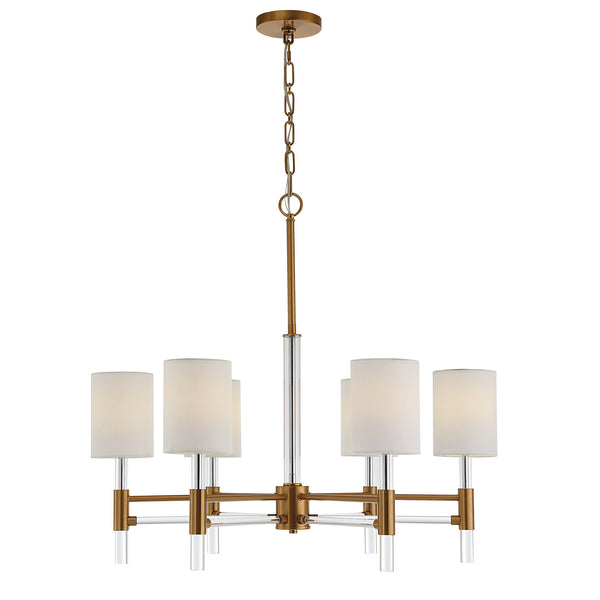 Uttermost Welkin 6 Light Modern Chandelier