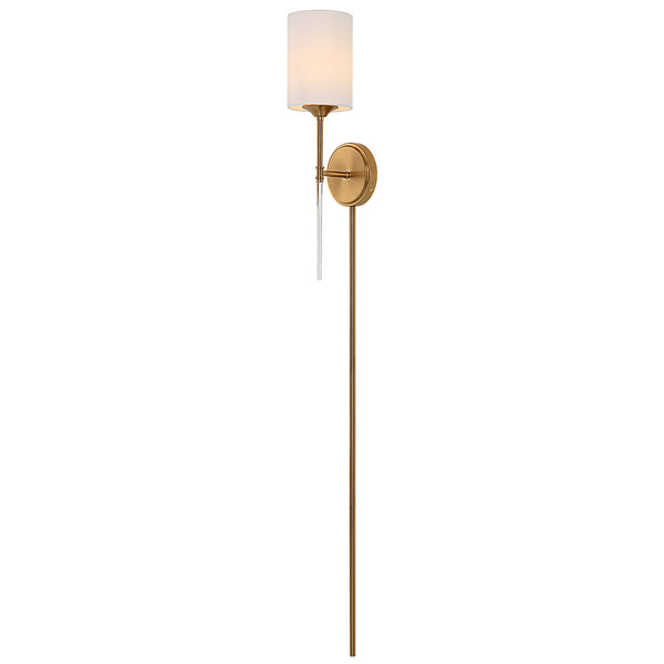 Uttermost Awyr 1 Light Brass Sconce