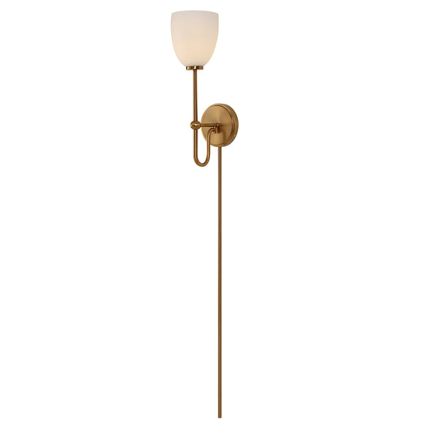 Uttermost Trophy 1 Light Brass Sconce