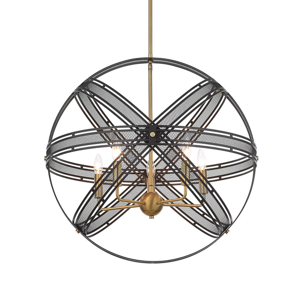Uttermost Spherical 5 Light Pendant