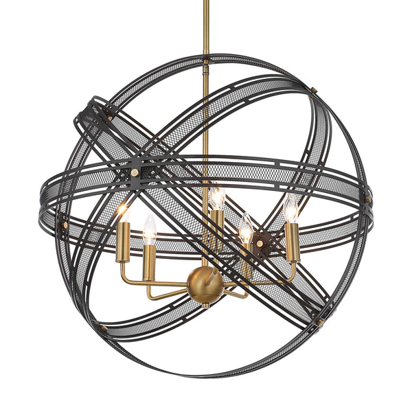 Uttermost Spherical 5 Light Pendant