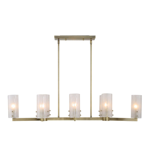 Uttermost Mistie 8 Light Linear Chandelier
