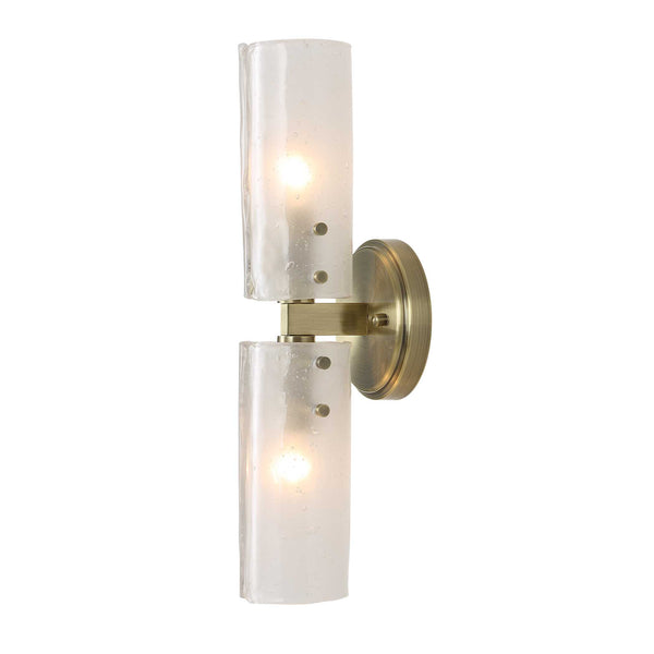 Uttermost Mistie 2 Light Glass Sconce