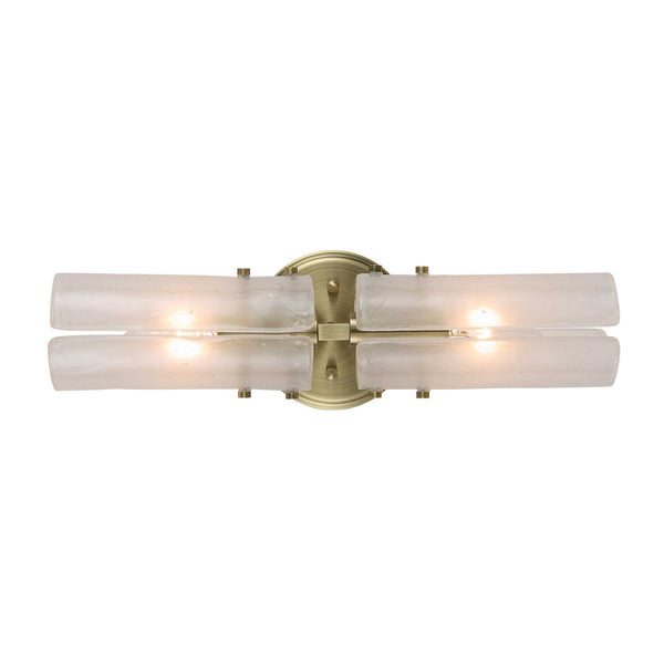 Uttermost Mistie 2 Light Glass Sconce