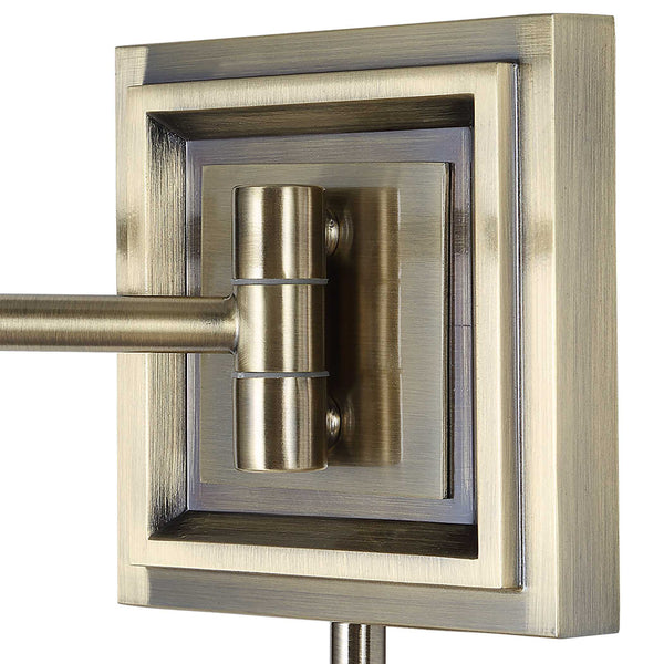Uttermost Newmarket 1 Light Brass Sconce