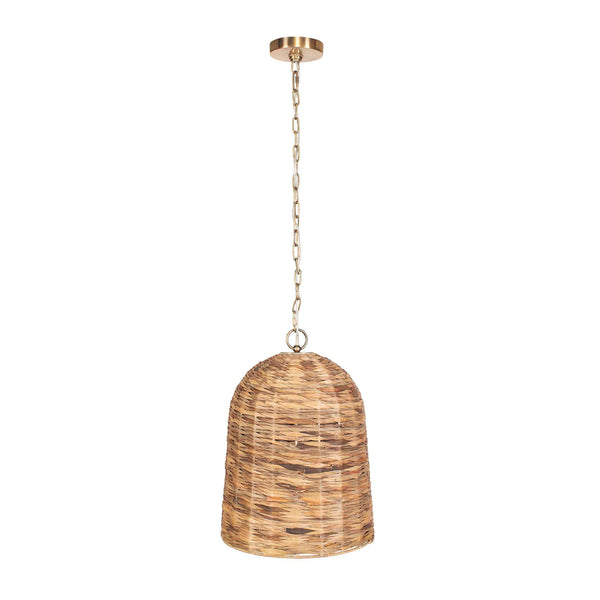 Uttermost Rotorua 1 Light Sea Grass Pendant